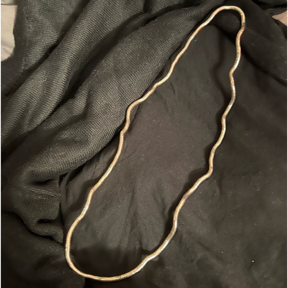 Bundle of 2 Flexible Silver Color “Snake” Multi-Use Jewelry - Necklace/Bracelet - Picture 14 of 17